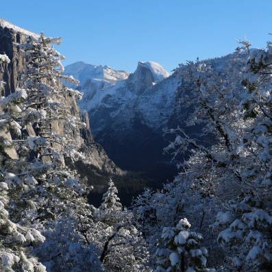 yosemite winter