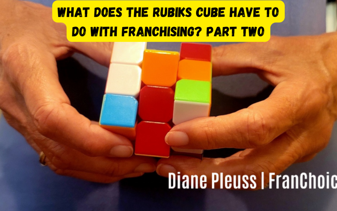 What does the Rubrik’s Cube have to do with franchising? | Diane Pleuss FranChoice